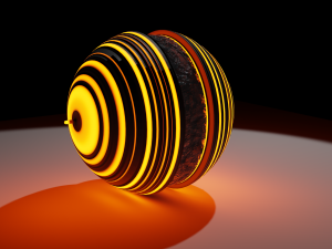 lava ball Modèle 3D