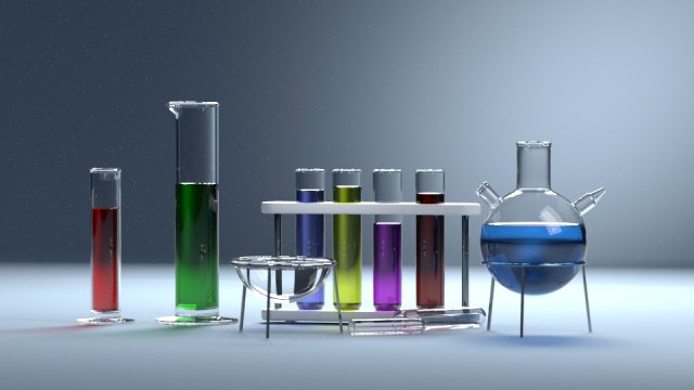 flask Modello 3D .c4d .max .obj .3ds .fbx .stl .blend 