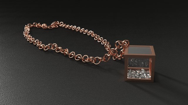 pendant jewel decoration 3D Model .c4d .max .obj .3ds .fbx .stl .blend 