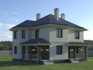 house cottage 3D Модель