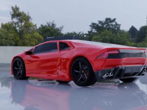 lamborghini hurracan 2019 3D Model
