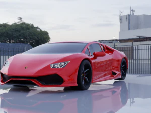 lamborghini hurracan 2019 3D Model