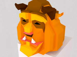 Of the beast 3D-printmodel