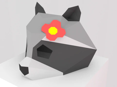 मस्कारा डे मैपाचे 3D प्रिंट मॉडल