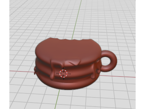 Alfajor Model Cetak 3D