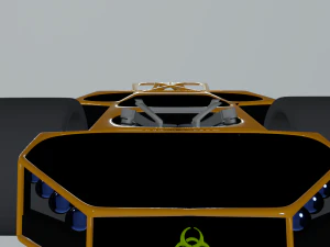 jalan mobil Model 3D