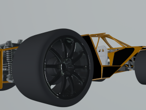 ramp car 3D Modell
