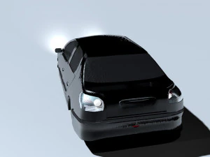 peugeot 206 sedan 3D Model
