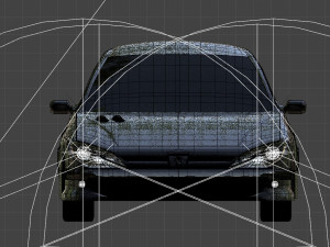 peugeot 206 sedan Model 3D