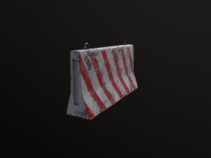 road fence 3D Model