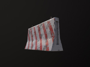 road fence Modelo 3D