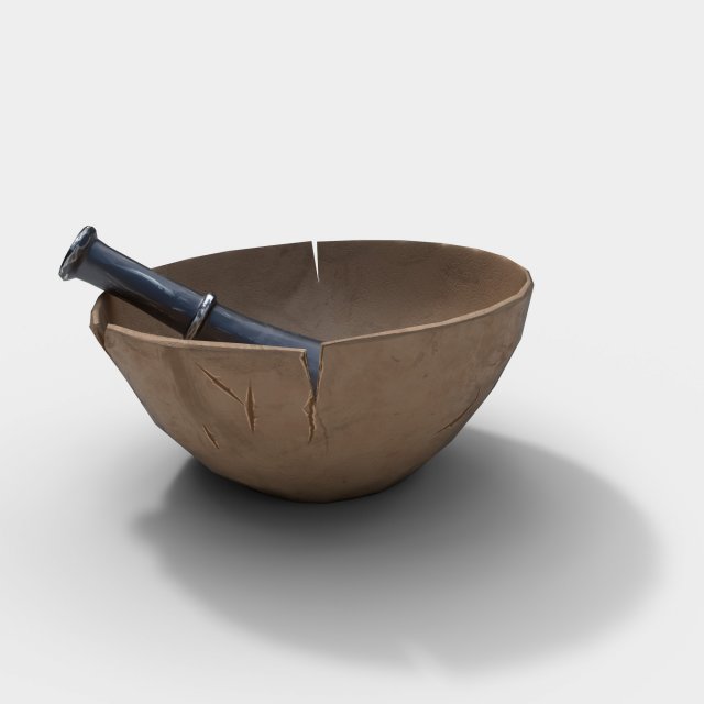 stylized bowl Modèle 3D .c4d .max .obj .3ds .fbx .stl .blend 