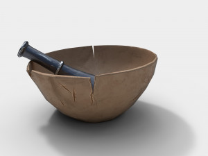 stylized bowl 3D Model