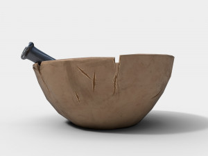 stylized bowl Modèle 3D