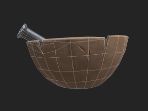 stylized bowl Modèle 3D