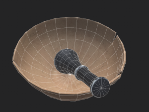 stylized bowl Modèle 3D
