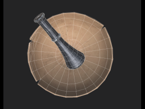 stylized bowl Modèle 3D