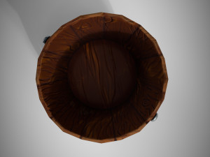 stylized bucket 3D Model