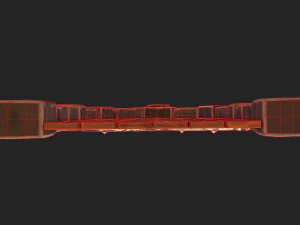 stylized door 3D Model