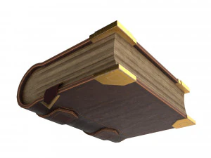 stylized book 3D Model