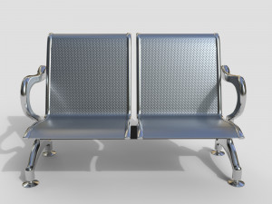 s of waiting room seats 3Dモデル
