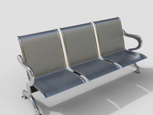 s of waiting room seats 3Dモデル