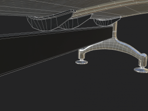 s of waiting room seats 3Dモデル