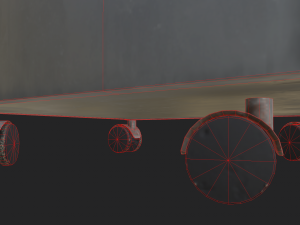 of bloody roll-up door cabinet 3D Model