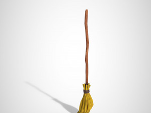 stylized broom 3D Model