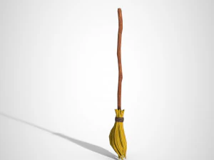 vassoura estilizada Modelo 3D