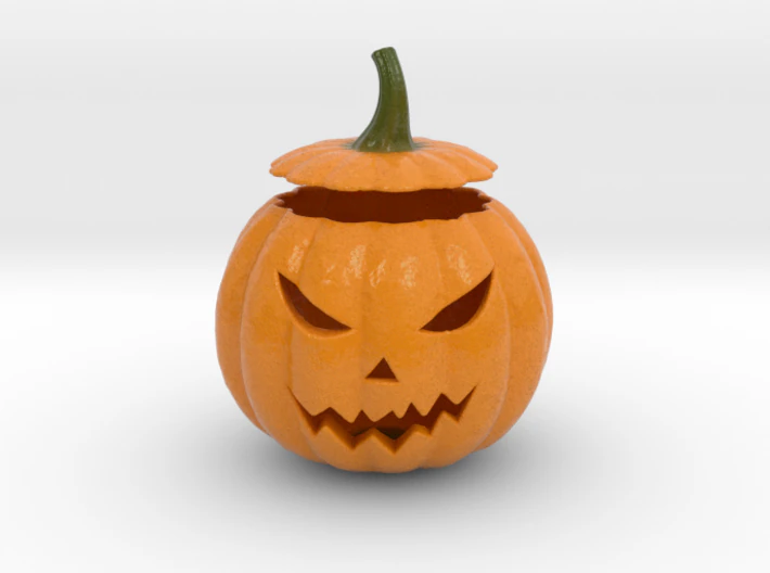 halloween pumpkin jack-o-lantern 3D Print Model .c4d .max .obj .3ds .fbx .stl .blend