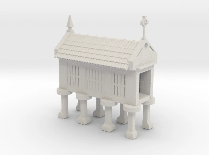 horreo 3D Print Model .c4d .max .obj .3ds .fbx .stl .blend 