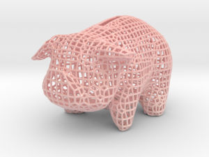 wire piggy bank 3D Print Model
