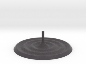 ripples incense burner 3D-printmodel