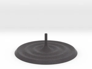 quemador de incienso ondulaciones Modelo de impresión 3D