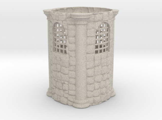 medieval penholder 3D 프린트 모델 .c4d .max .obj .3ds .fbx .stl .blend 