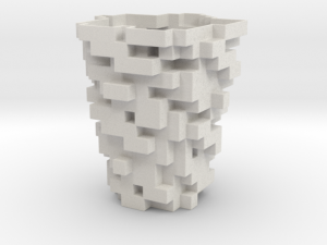 block vase Modello di stampa 3D
