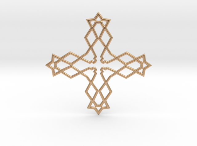 cross pendant Modello di stampa 3D .c4d .max .obj .3ds .fbx .stl .blend 
