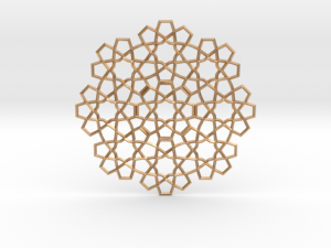 arabesque pendant 3D Print Model