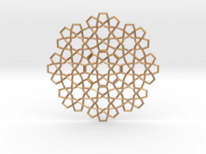 colgante arabesco Modelo de impresión 3D