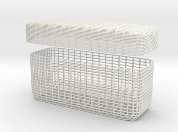 티백 용기 3D 프린트 모델 .c4d .max .obj .3ds .fbx .stl .blend 