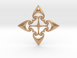 spirals pendant 3D Print Model