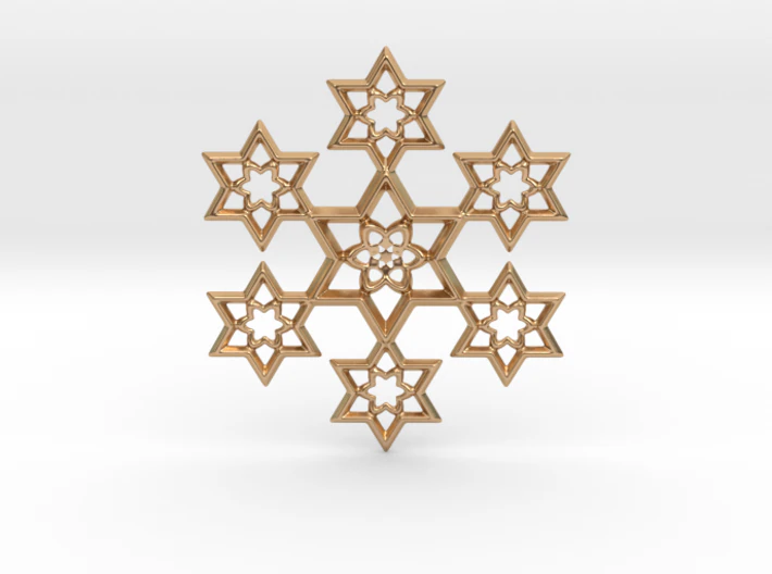 stars pendant 3D Print Model .c4d .max .obj .3ds .fbx .stl .blend 