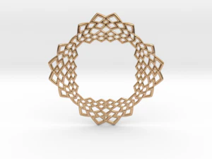 奖章 3D 打印模型