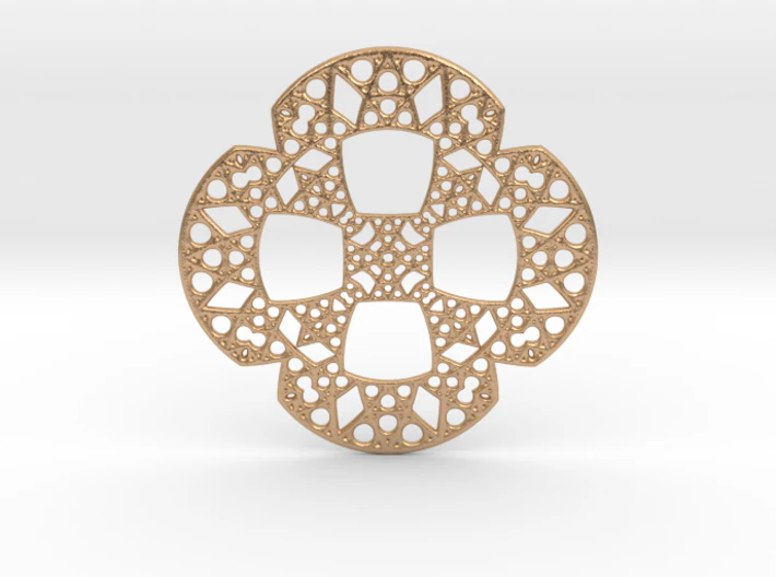 fractallion 3D Print Model .c4d .max .obj .3ds .fbx .stl .blend 