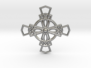 cross pendant 3D Print Model