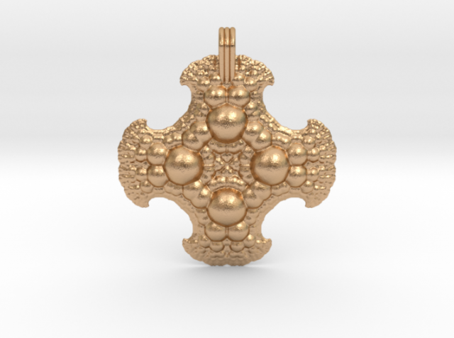 fractal pendant order 4 3D Baskı Modeli .c4d .max .obj .3ds .fbx .stl .blend 
