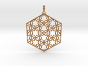 starry pendant Modello di stampa 3D