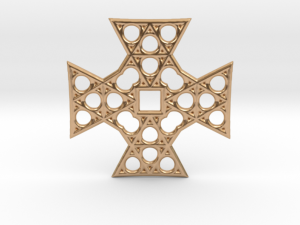 cross 3D-printmodel