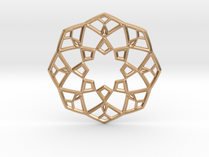 arabesque pendant 3D Print Model